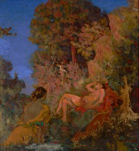 Diana addormentata da Ker Xavier Roussel