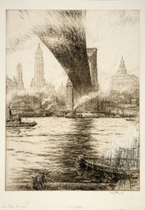 Ponte di Brooklyn da Kerr Eby