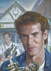 Campioni maschili di Wimbledon visitano il Leamington Lawn Tennis and Squash Club da Kevin Parrish