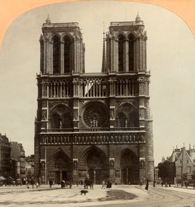 Notre Dame, Parigi, Francia da Keystone View Company