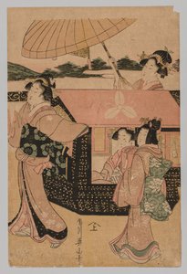 Senza titolo, 1787-1869 da Kikugawa Eizan