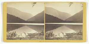 Franconia Notch da Echo Lake da Kilburn Brothers, BW Kilburn