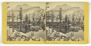 Monte Hoffman, Yosemite, Cal., 1855-75. Creatori: Kilburn Brothers, BW Kilburn da Kilburn Brothers, BW Kilburn