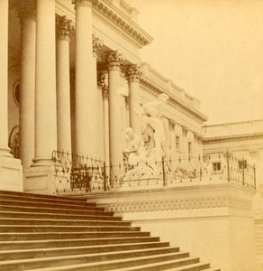 Facciata del Senato, Washington D.C. da Kilburn Brothers