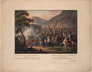 Conte Generale Alexander Ostermann-Tolstoy alla Battaglia di Kulm il 29 agosto 1813, 1813