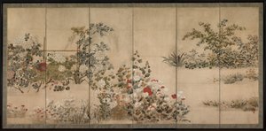 Fiori e erbe da Kitagawa Sosetsu