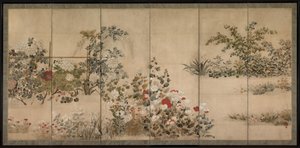 Fiori delle quattro stagioni da Kitagawa Sosetsu