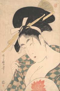 Una cortigiana da Kitagawa Utamaro