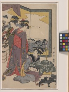 Festival di Ebisu da Kitagawa Utamaro
