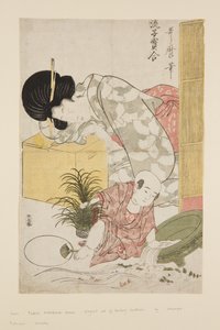 Eleganti confronti di piccoli tesori da Kitagawa Utamaro