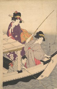 Pesca, fine XVIII secolo da Kitagawa Utamaro