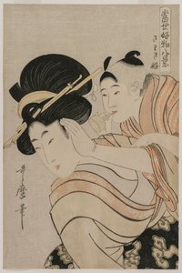 Amante del rumore dalla serie Otto vedute delle cose preferite del mondo di oggi da Kitagawa Utamaro
