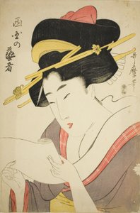 Geisha del distretto occidentale da Kitagawa Utamaro