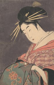 Hanaogi del Gomeiro da Kitagawa Utamaro