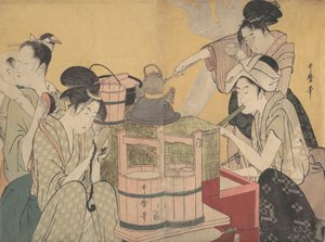 Scena di cucina, ca. 1794-95 da Kitagawa Utamaro