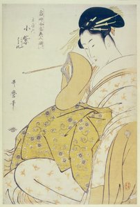 Komurasaki del Tamaya, ca 1794 da Kitagawa Utamaro