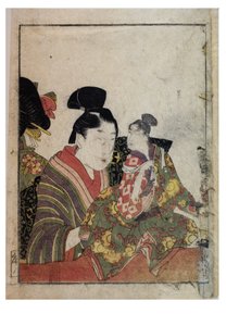 Scene di marionette con manipolatori maschili e femminili, c. 1758-1806