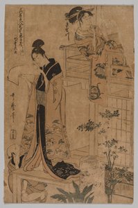 Senza titolo, 1753-1806 da Kitagawa Utamaro