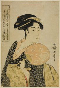 Takashima Ohisa da Kitagawa Utamaro