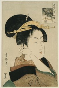 Tatsumi Roko, dalla serie "Bellezze Rinomatissime Paragonate ai Sei Poeti Immortali" ("Komei bijin rokkasen")