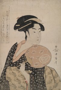 La bellezza Ohisa da Kitagawa Utamaro