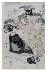 I Sei Fiumi Gioiello Eleganti da Kitagawa Utamaro