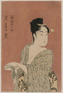 Il Tipo alla Moda dalla serie Dieci Tipi nella Fisiognomia delle Donne da Kitagawa Utamaro