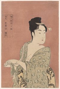 Il Tipo alla Moda dalla serie Dieci Tipi nella Fisiognomia delle Donne da Kitagawa Utamaro