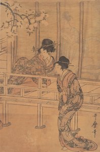 La signora di Rokujo visitata dalla principessa Aoi
