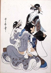 Due figure femminili da Kitagawa Utamaro