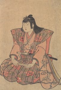 Un ragazzo cantante da Kitao Shigemasa