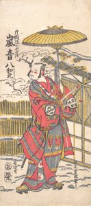 Arashi Otohachi I come famoso comico, ca. 1766 da Kitao Shigemasa