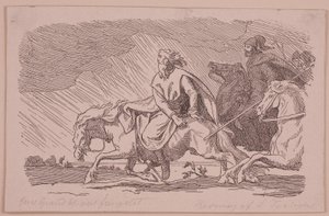 Illustrazione per "La lotta con Jens Grand" da Kittendorff and Aagaard