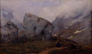 In alto sulla montagna da Kitty Lange Kielland