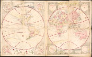 Mappa del mondo da Kokan Shiba