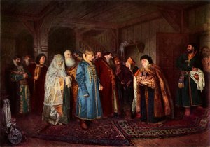 Un matrimonio boyar da Klavdi Vasilevich Lebedev