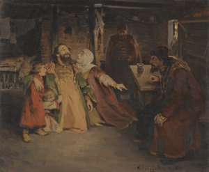 Ivan il Terribile da Klavdi Vasilyevich Lebedev