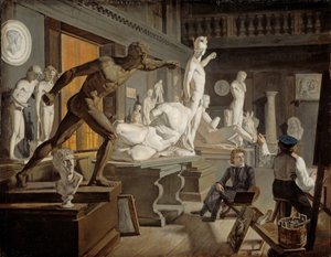 Norvegese Bokmål:  Fra Kunstakademiet i København Scena dell
