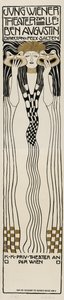Jung-Wiener Theater Zum lieben Augustin, 1901 da Koloman Moser