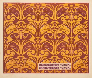 Ballerini reciproci, 1901 da Koloman Moser