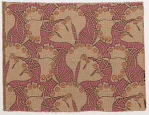Design tessile, 1898 da Koloman Moser