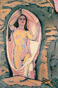 Venus in der Grotte - Venere nella grotta ... (olio su tela) da Koloman Moser