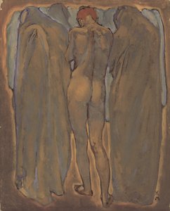 Nudo femminile (olio su tavola)