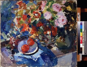 Astri e pomodori da Konstantin Alekseevich Korovin
