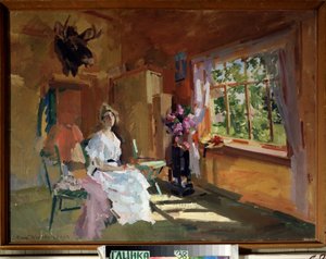 Nella stanza da Konstantin Alekseevich Korovin