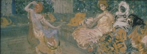 Illustrazione per la poesia La fontana di Bahçesaray di A. Pushkin, 1907 da Konstantin Alekseevich Korovin