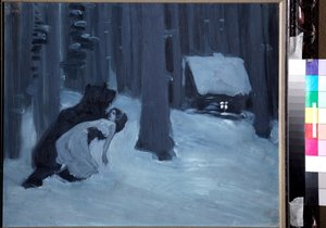 Il sogno di Tatiana da Konstantin Alekseevich Korovin