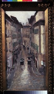 Pioggia a Firenze da Konstantin Alekseevich Korovin
