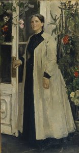 Ritratto di Olga Pavlovna Orlova 1838-1926 da Konstantin Alekseevich Korovin
