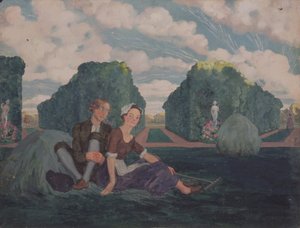 Amanti da Konstantin Andreevic Somov